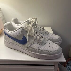 Mens Nike Court Vision Lows in blue/gray/white size 8.5